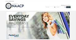 Desktop Screenshot of naacp.perkscardnetwork.com
